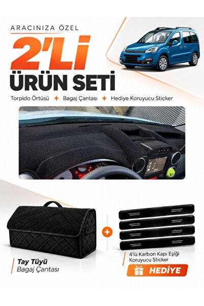 e-biz Citroen Berlingo Top Pocket Without Cover (2015-2020) Compatible Glove ...