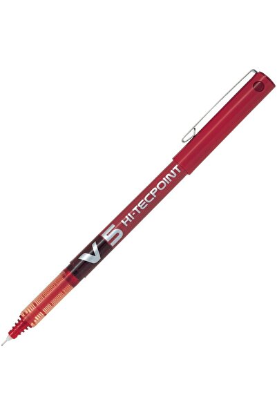 Pilot V5 Hi-Tecpoint - Kırmızı