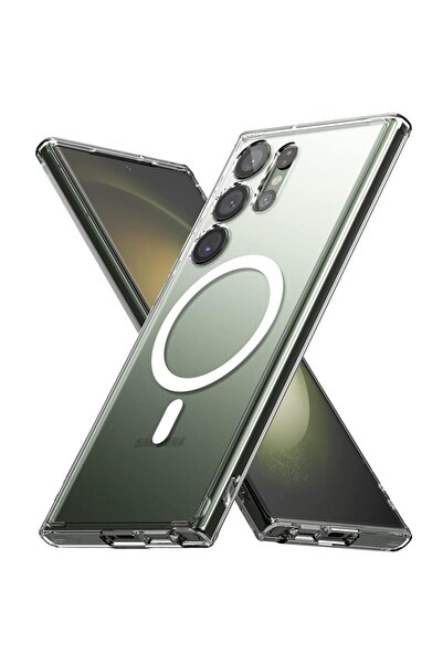 OEM Husă de protecție, compatibilă cu Samsung Galaxy S23 Ultra, Policarbonat,...
