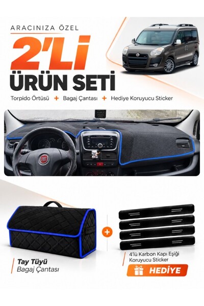 e-biz Fiat Doblo D3 (2010-2013) Compatible Torpedo Cover Without Cover + Tay ...