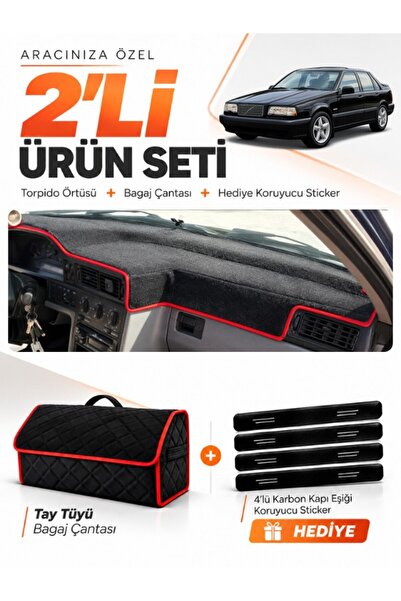 e-biz Volvo 850 (1991-1997) Compatible Glove Box Cover + Tay Feather Luggage ...
