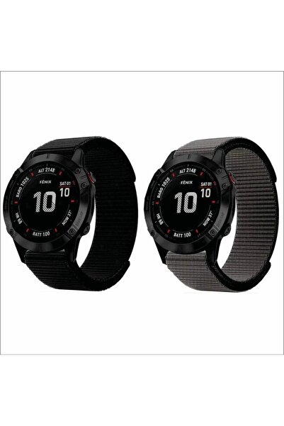 OEM Set de 2 curele universale din nailon pentru smartwatch, compatibile cu G...