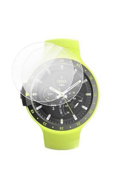 OEM Set of 2 tempered glass screen protectors for smartwatch, 2.5D, 9H, compa...