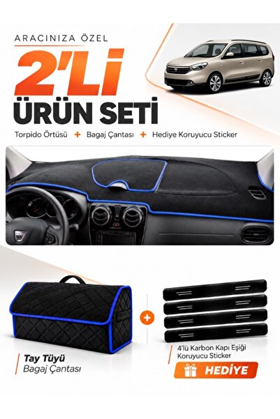 e-biz Dacia Lodgy (2010-2017) Compatible Dashboard Cover + Thai Feather Trunk...