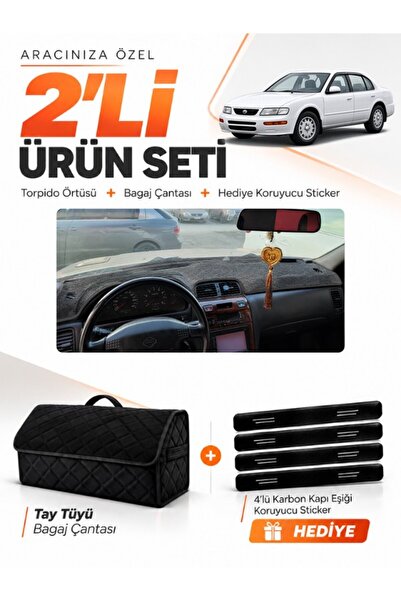 e-biz Nissan Maxima A32 (1994-1999) Compatible Glove Box Cover + Tay Tüy Lugg...