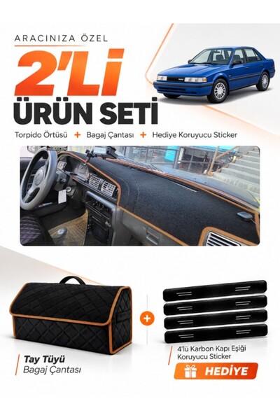 e-biz Mazda 626 Gd (1987-1991) Compatible Dashboard Cover + Thai Feather Trun...