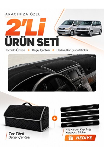 e-biz Volkswagen Transporter T5 Double Cab (2003-2016) Compatible Glove Box +...