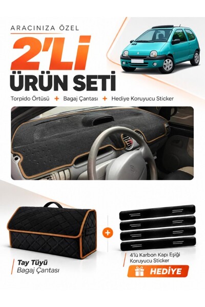 e-biz Renault Twingo (1998-2000) Compatible Glove Box Cover + Tay Feather Tru...