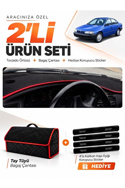 e-biz Toyota Carina E T190 Airbagli (1992-1997) Compatible Glove Box Cover + ...