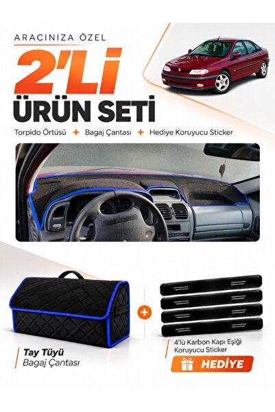 e-biz Renault Laguna 1 Airbagsiz (2000-2007) Compatible Glove Box Cover + Tay...