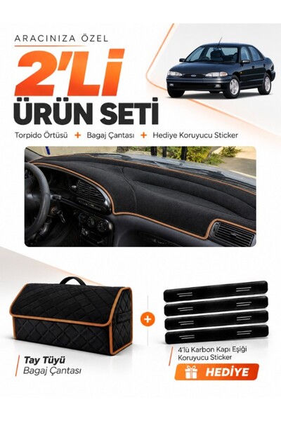 e-biz Ford Mondeo Poled (1993-1996) Compatible Glove Box Cover + Thai Feather...