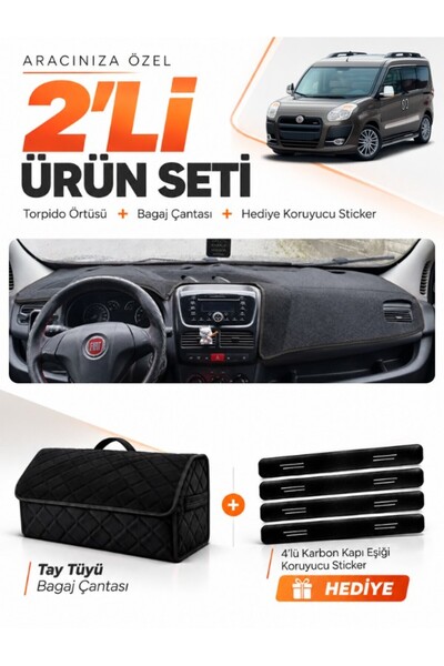 e-biz Fiat Doblo D3 (2010-2013) Compatible Torpedo Cover Without Cover + Tay ...