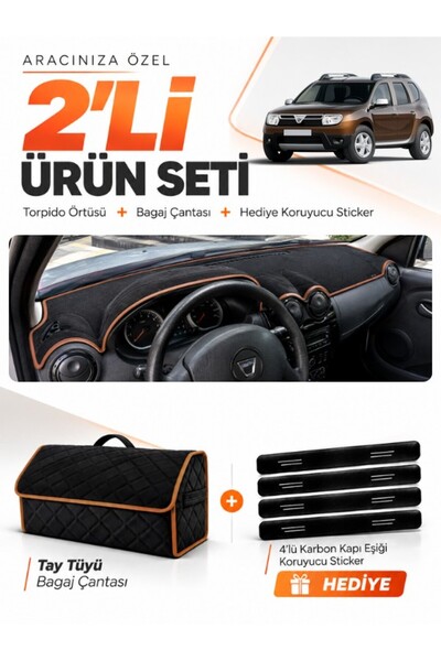 e-biz Daci̇a Duster 1St Generation Without Makeup (2009-2013) Compatible Glov...
