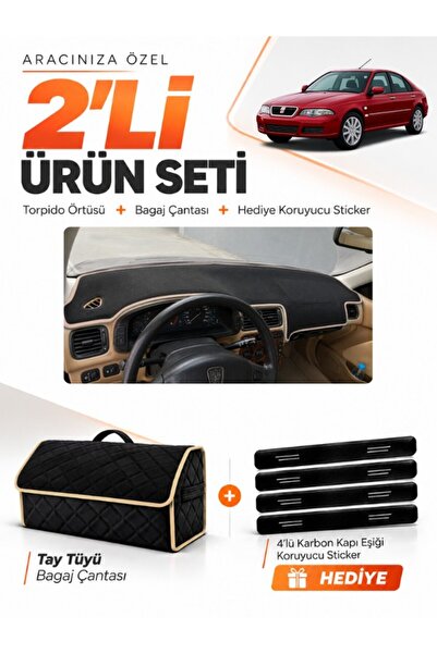 e-biz غطاء توربيدو متوافق مع ROVER 45 (1999-2005) + حقيبة أمتعة من الريش التا...