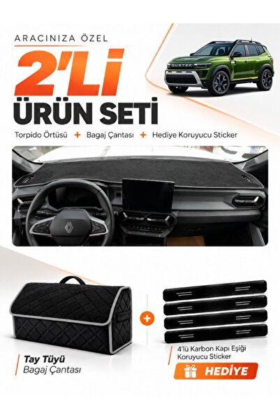 e-biz Renault Duster (2025-2027) Compatible Glove Box Cover + Tay Feather Tru...