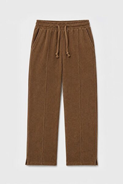 VAMOSCLO Baggy Havlu Kumaş Pantolon