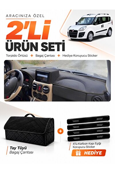 e-biz Fiat Doblo Airbagged Large Screen (2007-2015) Compatible Glove Box Cove...