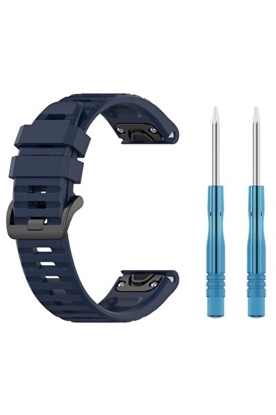 OEM Standard silicone smartwatch strap, Quick Release, compatible with Garmin...