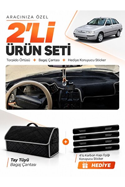 e-biz Lada Vega (1995-2007) Compatible Dashboard Cover + Thai Feather Trunk B...
