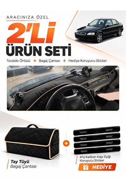 e-biz Honda Civic (1996-1998) Compatible Torpedo Cover + Thai Feather Trunk B...