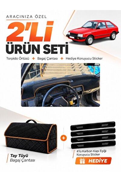 e-biz غطاء توربيدو متوافق مع مازدا 323 BD ESKİ KASA (1980-1985) + مجموعة حقائ...