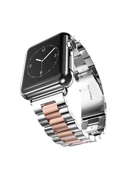 OEM Curea metalică pentru smartwatch compatibilă cu Apple Watch 1/2/3/4/5/6/7...