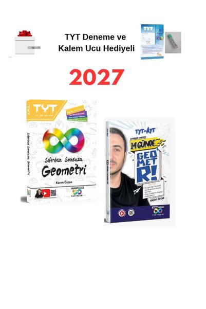 Doktrin Yayınları 2027 TYT AYT Sıfırdan Sonsuza Geometri Konu Özetli Soru Ban...