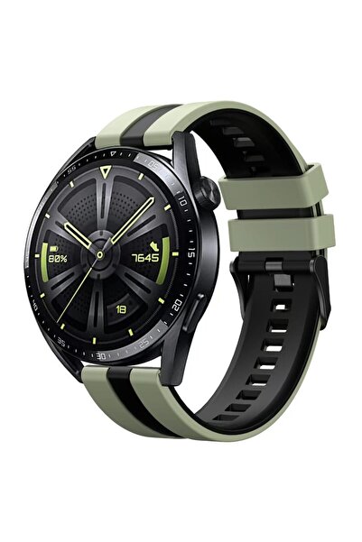 Müller ®   Curea de silicon bicoloră GT cu eliberare rapidă, de 22 mm, compat...