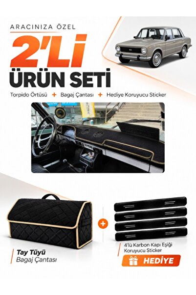 e-biz Tofaş Murat 124 (1971-1977) Compatible Torpedo Cover + Thai Feather Lug...