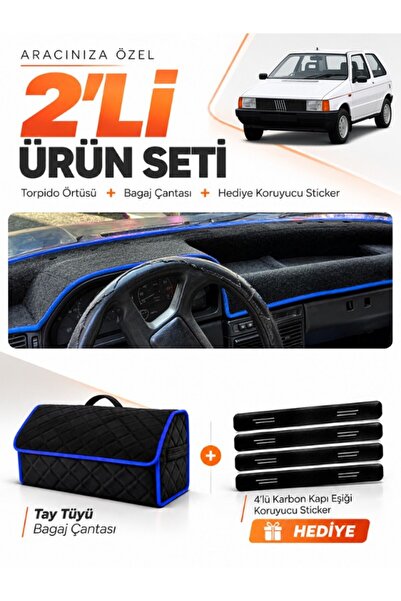 e-biz Fiat Uno 60,70 (1983-1995) Compatible Dashboard Cover + Tay Feather Tru...