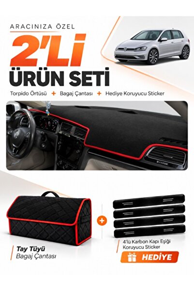 e-biz Volkswagen Golf 7 (2012-2020) Compatible Glove Box Cover + Tay Feather ...