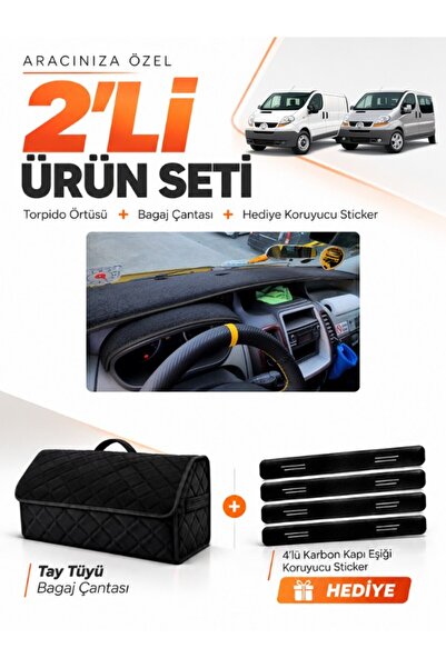 e-biz Renault Trafic (2001-2014) Compatible Glove Box Cover + Tay Feather Lug...