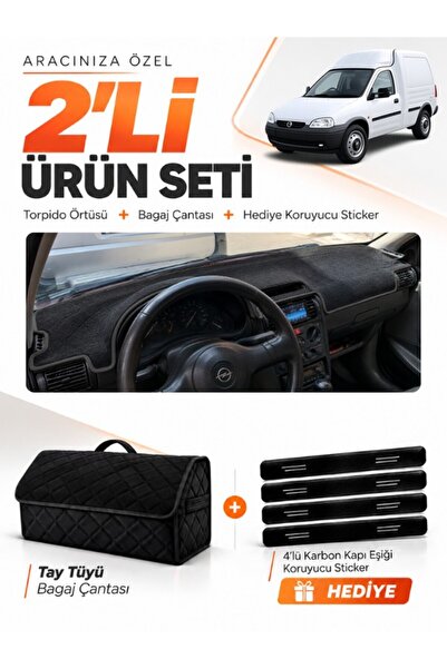 e-biz Opel Combo B (1992-2000) Compatible Glove Box Cover + Tay Tüy Luggage B...