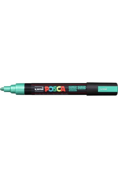 POSCA PC-5M Μαρκαδόρος Σχεδιασμού 2.5mm Μεταλλικό Πράσινο