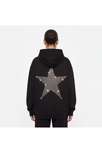 Su Wear Star Pink Sweatshirt with Stone Detail on the Back