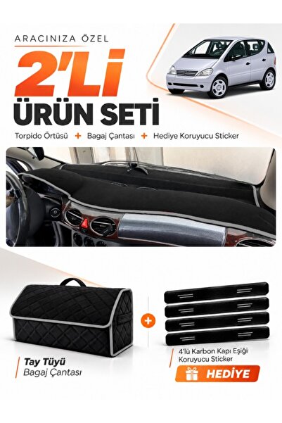 e-biz Mercedes W168 a Class (1997-2004) Compatible Glove Box Cover + Tay Tüy ...