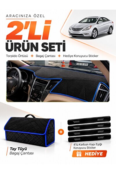 e-biz Hyundai Sonata (2009-2015) Compatible Glove Box Cover + Tay Tüy Luggage...