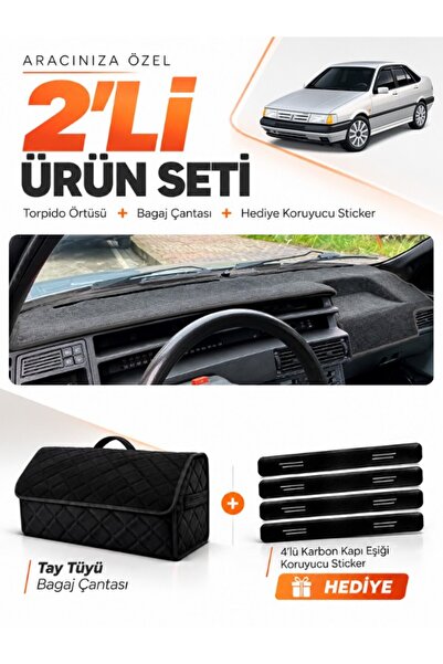 e-biz Fiat Tempra (1992-1997) Digital Console Compatible Dashboard Cover + Ta...