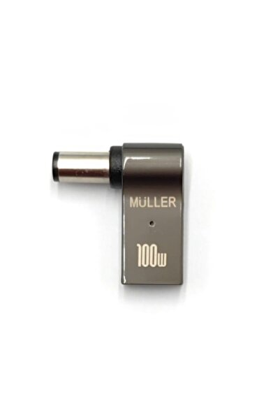 Müller Adaptor de alimentare metalic USB Tip C pentru laptop HP 7.4 X 5.0 MM ...