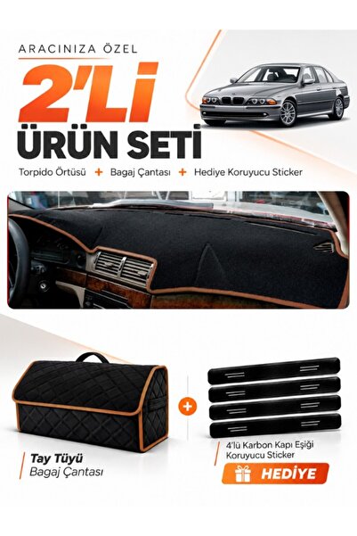 e-biz Bmw E39 (1995-2003) Compatible Dashboard Cover + Thai Feather Trunk Bag...
