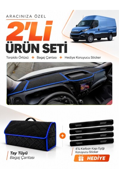 e-biz Iveco Daily (2015-2021) Compatible Glove Box Cover + Thai Feather Lugga...