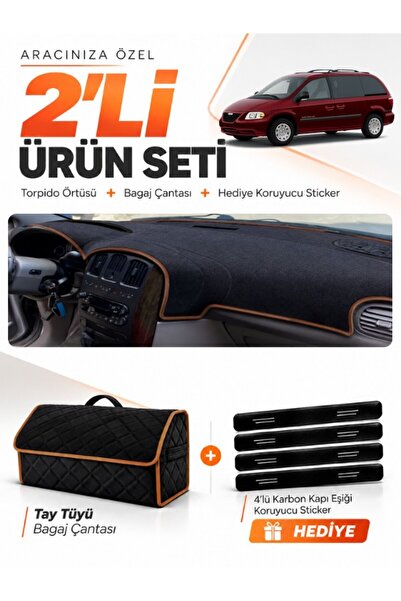 e-biz Chrysler Grand Voyager (2002-2006) Compatible Glove Box Cover + Tay Fea...