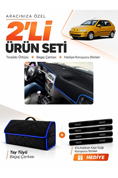 e-biz Fiat Palio (1999-2005) Compatible Glove Box Cover + Thai Feather Trunk ...