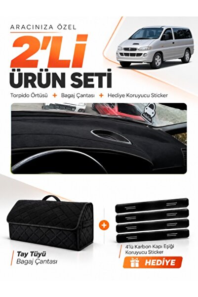 e-biz Hyundai Starex (1997-2007) Compatible Glove Box Cover + Tay Tüy Luggage...