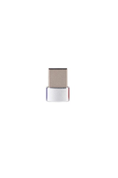 OEM Adaptor OTG USB 2.0 Tip-C, Încărcare rapidă 3A și Transfer de date, Argintiu
