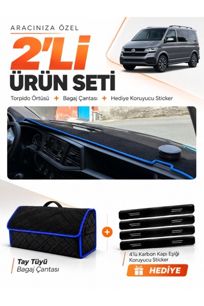e-biz Volkswagen Transporter T7 (2021-2024) Compatible Dashboard Cover + Tay ...