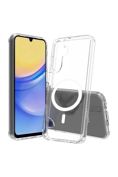 OEM Калъф за Samsung Galaxy A15 4G, MagSafe Pro аксесоар, Прозрачен