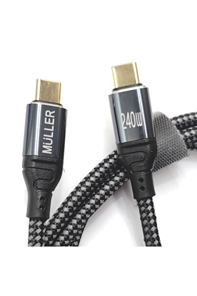 Müller Cablu USB 3.2 TYPE C la USB TYPE C T-T 1.5M max PD 240W Muller