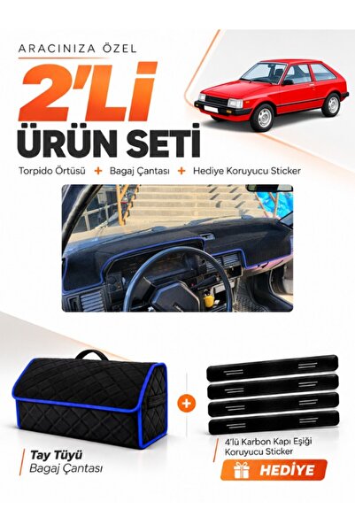e-biz Mazda 323 Bd Old Model (1980-1985) Compatible Dashboard Cover + Tay Tüy...