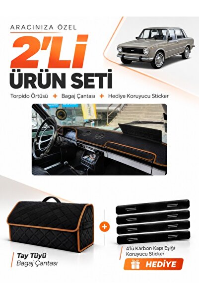 e-biz Tofaş Murat 124 (1971-1977) Compatible Torpedo Cover + Thai Feather Lug...